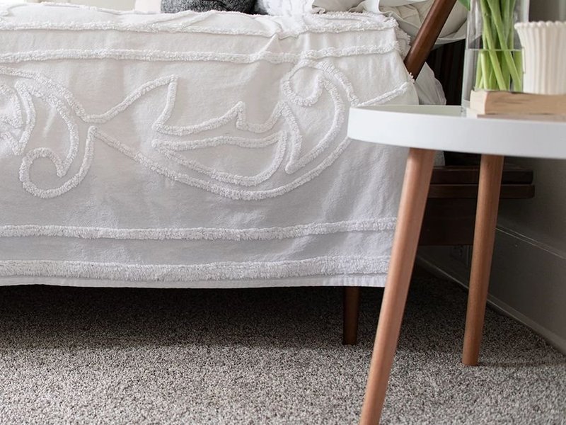 Bed and coffee table - Carpet lover plus in Uxbridge, MA